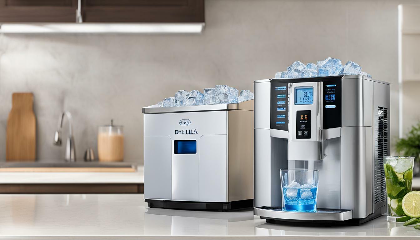 della water machine ice maker take to make ice the first time?