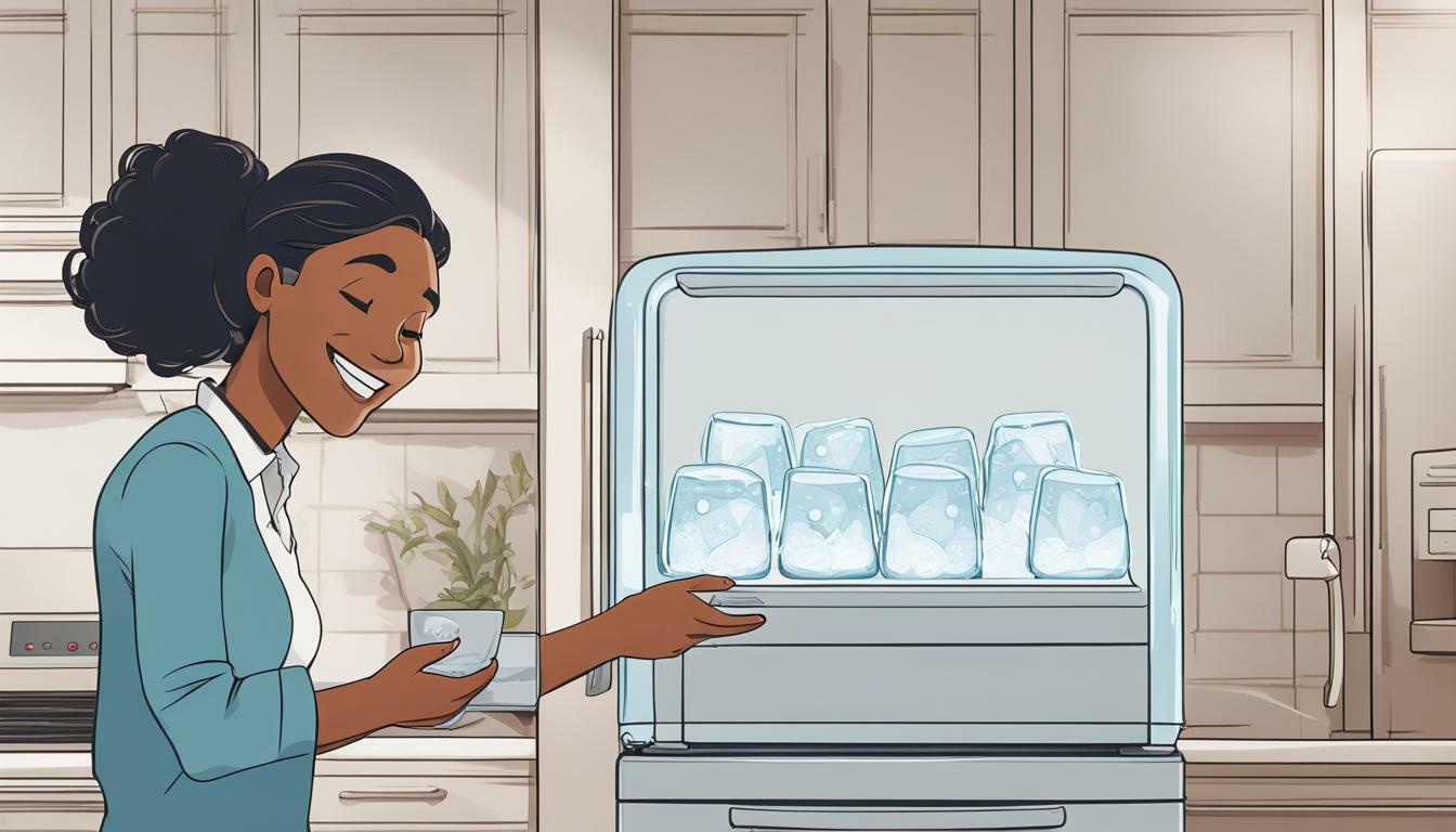 how to operate ice maker machine