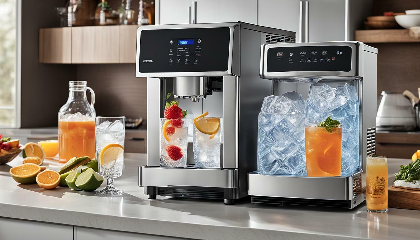 undercounter ice maker machine